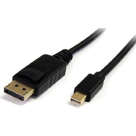 StarTech.com Cavo Video da Mini DisplayPort a DisplayPort 1.2 da 2m - Cavo Adattatore 4K x 2K UHD Mini DisplayPort a DisplayPort - Cavo per Monitor Mini DP a DP - Cavo Convertitore mDP/DP (1/5)