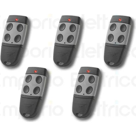 cardin 5 x télécommande 4 canaux 433 mhz s449 txq449400