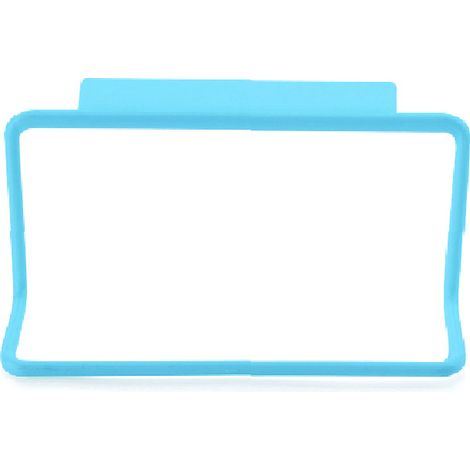Porte-Serviettes Porte-Serviette Suspendue Organisateur Salle Bain Armoire Armoire Armoire Cintre en Plastique Non Marquante Chiffon Suspendu Cuisine bleu (1/5)