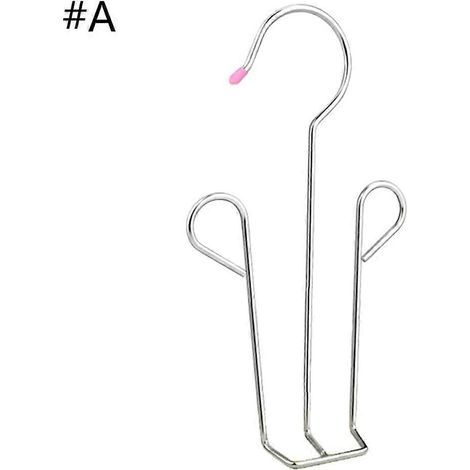 Étendoir à chaussures en acier inoxydable, accessoire de rangement pour la maison, la chambre et le salon, couleur argent. (1/5)