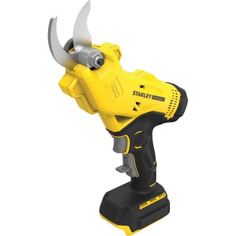 Stanley – Sécateur électrique 18V SFMCPP32BXJ – Capacité de coupe 32 mm – Moteur Brushless – Gâchette de sécurité – Fourreau de protection inclus