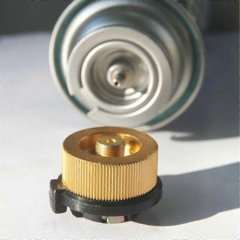 Adaptateur propane pour recharger bouteilles, raccord valve cylindre, kit connexion réservoir réutilisable, convertisseur gaz compatible, tuyau flexible sécurité, accessoire plein air. (1/5)