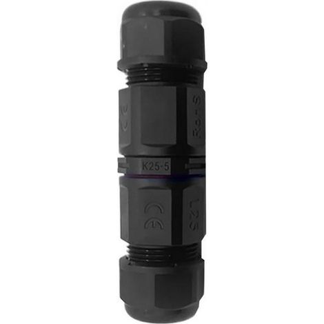 Conector de cable recto con liberaci贸n r谩pida IP68, M脕X. 5X4MM2, 450V/20A - ON-AE-13621