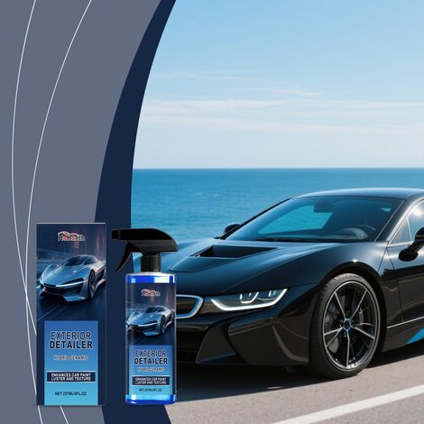 Ceramic coating agent with gentle formula enhances car surface shine, protects against stains, and cleans paint surface -- 237ml -- BIEMMEDUE (1/5)
