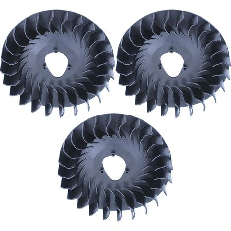 Adefol 3 x Ventilateur de refroidissement de volant moteur pour Honda GX200 GX160 Chinois 168F 5,5 6,5hp Moteur 2KW 3KW Générateur Pompe à eau 19511-ZE0-000 (1/5)