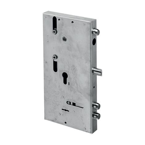 SERRATURA METALLO INFILARE 133Y9 YALE  DM+F.SAGOM M4 TRIPL+SCR IP.MM 27 E.MM 80 DX