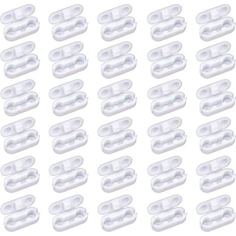 Lot de 20 connecteurs de remplacement pour chaîne de store vertical, chaîne à billes pour store, connecteur de chaîne à billes