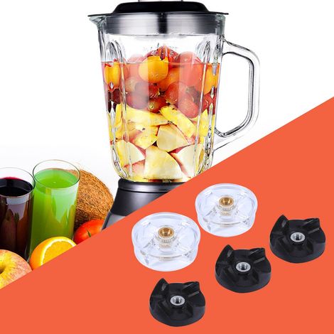 Pièces de rechange pour extracteur de jus Magic Bullet 250W : 2 engrenages de base et 3 lames. (1/4)