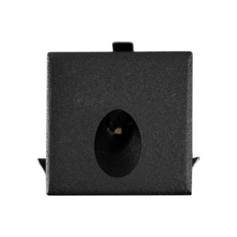 Luky - Luce da incasso segnapasso LED Beneito & Faure - 2W, Luce calda 3200K, 65° - Faretto da incasso Quadrato Nero