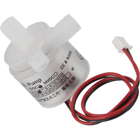 mini pompe à eau sans balais blanche de qualité alimentaire 12 V CC 6 W pour instruments médicaux (1/5)