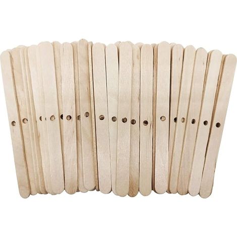 Porte-mèche en bois pour bougies, centreur de mèche pour bougies, pince à mèche pour bougies, porte-mèche pour la fabrication de bougies, Pa (1/5)