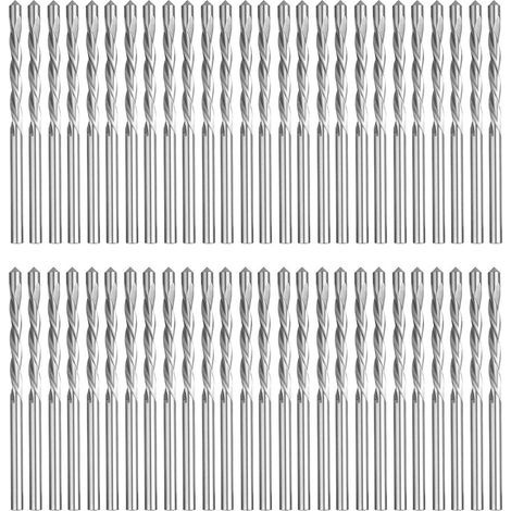 60 PCS 1/8pouce Foret pour Cloison Sèche Foret de Coupe pour Cloison Sèche Foret pour Cloison Sèche Outils de Coupe Utilisation avec Scie à Spirale (1/5)