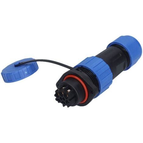 Connecteur d'aviation LP20 étanche, prise mâle et femelle 6 broches 250V pour alimentation électrique (1/5)