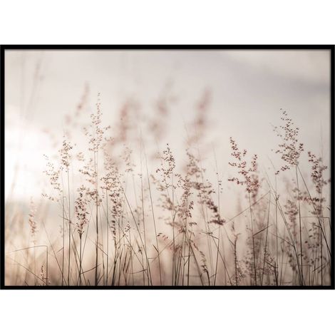 Bedruckte Leinwand Bianca 50x70cm - Blumenstiele (1/5)