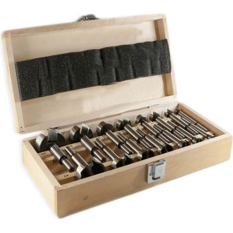 Klein R213 - Kit de forets Forstner en acier kit 15 pz - Fraiser