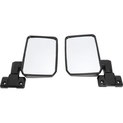 Espejo retrovisor izquierdo y derecho, lado del conductor y del pasajero, para LandCruiser Series 70, 75 y 78 (1985-2013) Modelo largo, (1/4)
