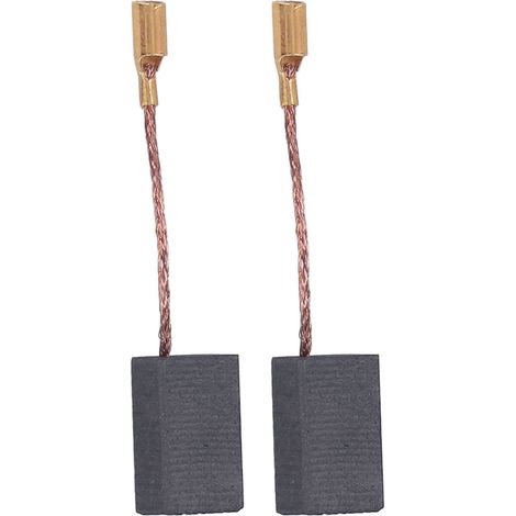 Ensemble de 20 balais de charbon robustes et stables en cuivre pour perceuse électrique portative, sèche-cheveux et meuleuse d'angle (1/5)