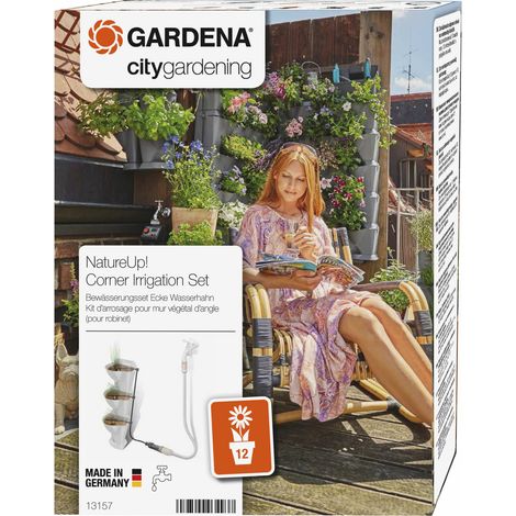 GARDENA NatureUp Bewässerungsset Ecke Wasserhahn