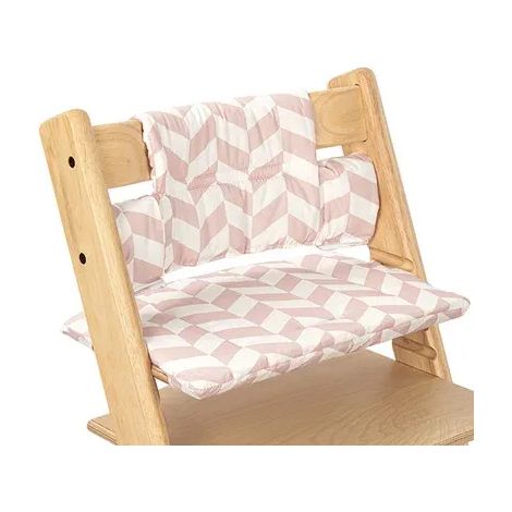 Coussin de chaise haute lavable, accessoire pour repas bébé avec support pour chaise haute rose-FQ- rose (1/5)