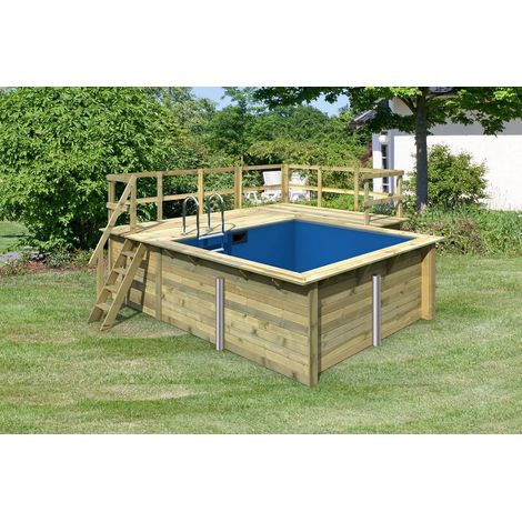 Pool Rechteck 44mm Größe 1 KDI Terrasse B 350x320cm