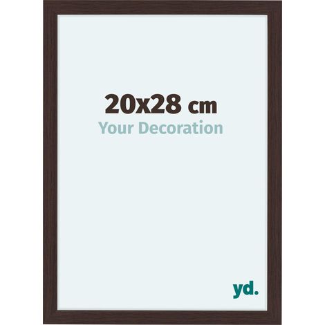 yd. - Cadre photo 20x28 - Chene Fonce - MDF - Como (1/5)