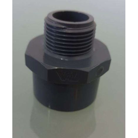 Sonderangebot PVC U Kunststoff Muffennippel 16 x 3/8"AG 1020162017000