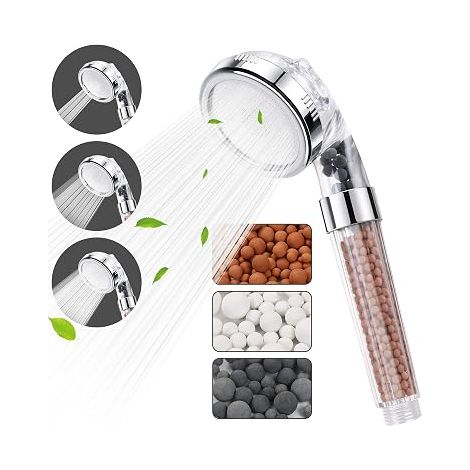 Pommeau De Douche Téléphone Pommeau De Douche Ionisant Avec Sels Minéraux (1/4)