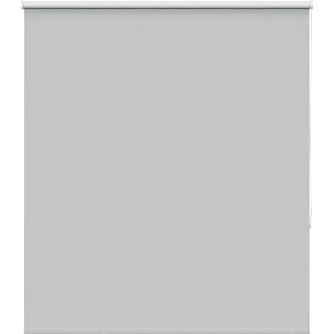 Verdunkelungsrollo Hellgrau 120x150cm Stoffbreite 116,6cm