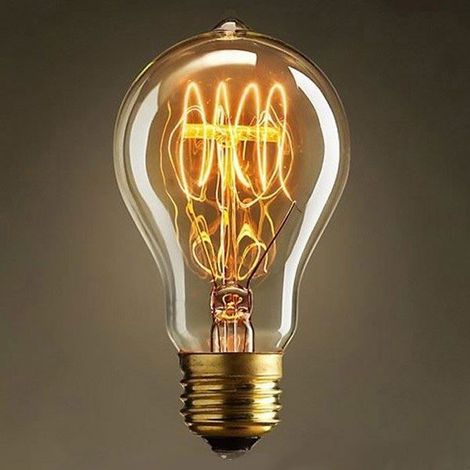 Ampoule Edison Incandescence E27 40W 220V Rétro Style-Ywey (1/4)
