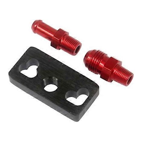 Car Modified Fuel Booster Valve Base Pressure Regulating Valve Connection Seat for Honda, Flat Head