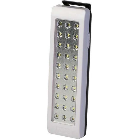 POLYPOOL Lampada emergenza portatile/da parete 30led, 80cm (1/4)