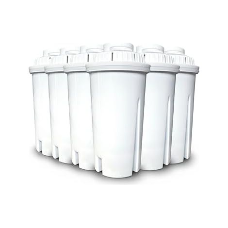 CASO filtro de agua de repuesto (juego de 6) - compatibles con todos los dispensadores de agua caliente CASO - Reduce la cal, cloro y contaminantes