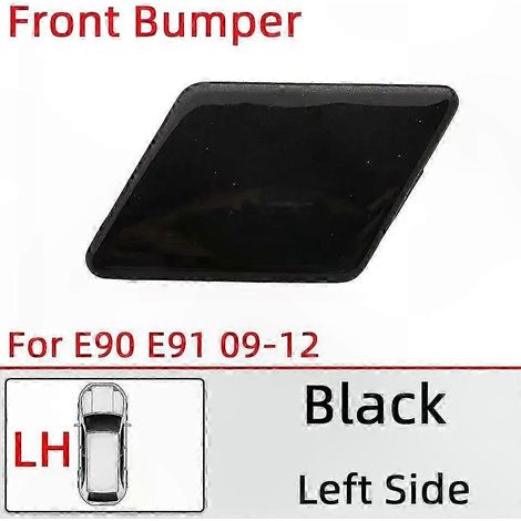 Couvercle de gicleur de lave-phares pour BMW Série 3 E90 E91 LCI 2005-2012, capuchon de pulvérisation de projecteur, pièce de rechange peinte, accessoire de garniture (1/5)
