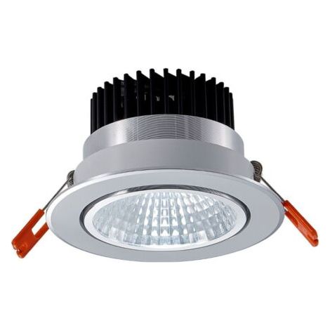 BUNTHAUS LED spot encastré,Spot encastrable de salle de bain,7W, , blanc chaud,Lot de 1, Ensoleillé (1/3)