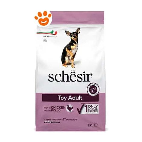 Schesir Dog Toy Adult Mantenimento Pollo  - Schesir Dog Toy Adult Mantenimento Pollo - Sacco Da 2 Kg