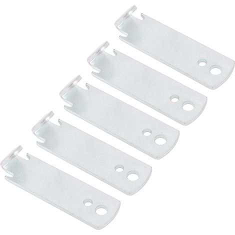 Outil de torsion pour fil de clôture (lot de 5) - Clips pour poteaux en T - Matériel de réparation agricole (1/5)