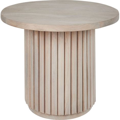 Coffee Table LEMONT Mango Wood Light Brown