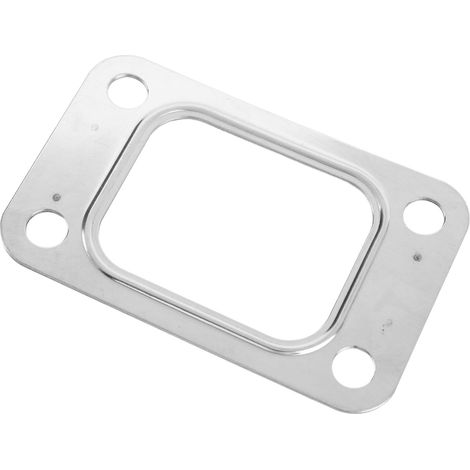 Joint de montage turbo en acier inoxydable, bride collecteur admission échappement turbine, compatible T2 T25 T28, étanche haute température, kit de joint. (1/5)