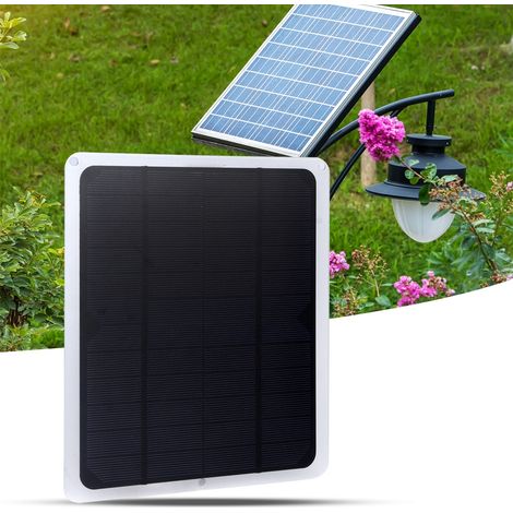 10W monokristallines Silizium-Solarpanel, Batteriepanel, Photovoltaikpanel für USB-Kleinlüfter (1/5)