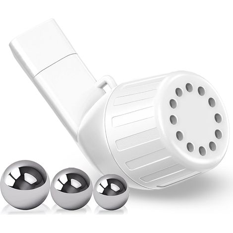 Entrenador de respiración pulmonar, ejercitador pulmonar portátil y dispositivo para la eliminación de mucosidad, entrenador de músculos respiratorios con resistencia ajustable para la eliminación de  (1/3)