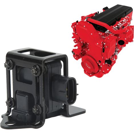 Le capteur de pression différentielle du moteur est compatible avec Cummins ISX (référence : 4921728). (1/5)