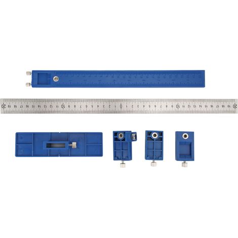 Woodwork Measurement Tool Adjustable Drill Punch Locator Furniture Dowelling Hole Saw