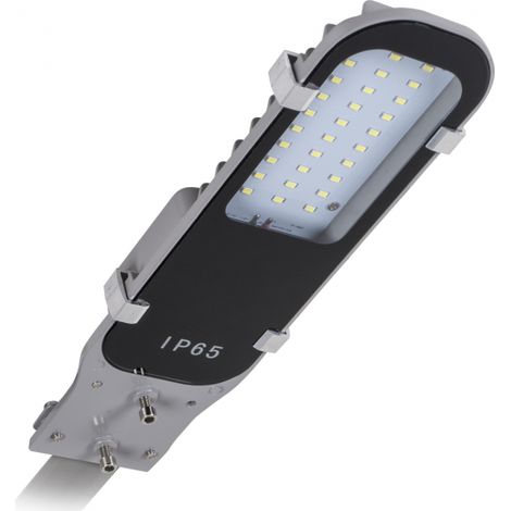 Aplique pasteur ip65 1x15w led 1800lm 6000k l.35xan.9,5xal.5cm gris