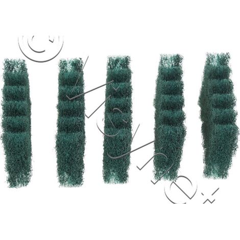 Pads manuels, moyen vert, (5x) - 63695130 - Karcher (1/2)