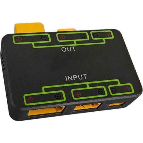Interrupteur électronique anti-étincelles XT90/XT60/XT30 pour drones de course, modèles réduits d'avions, de voitures, de bateaux et de robots (1/5)
