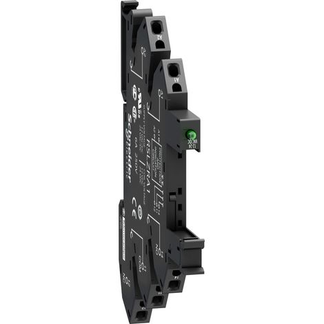 Toma HARMONY RSLZ 12-24 V CA/CC, 6,2 mm de ancho, 1 C/A, grado de protección IP20 (1/4)