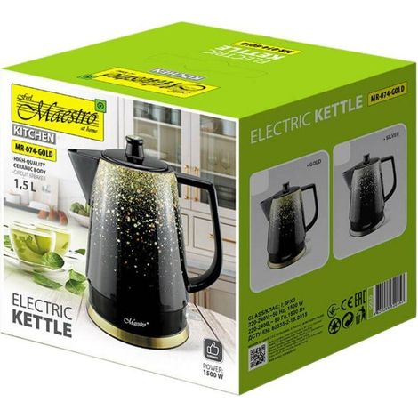 Bouilloire électrique en céramique Maestro 1,5 l 1500 W (1/3)