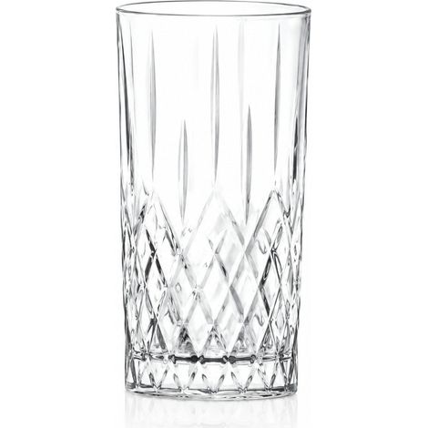 RCR Cristalleria Italiana London Bicchiere HB 37,5 cl Set 6 Pezzi – Bicchieri Eleganti per Cocktail e Bevande (1/2)