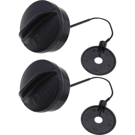 Couvercle de réservoir de carburant de tondeuse complet en 2 pièces, compatible avec Steele FS38 FS45 FS46 FS55 FS74 FS75 FS76 FS80 FS106 FS108 FS120