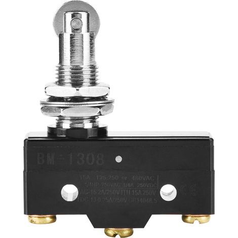 1Pc Micro Switch Momentary Limit Switch Snap Action Silver Contacts (BM-1308) (1/5)
